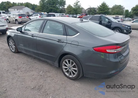 2017 Ford Fusion Hybrid Se из США, поврежденный, VIN 3FA6P0LUXHR234202